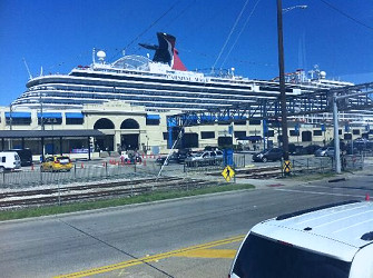 Galveston Cruise Parking Lot | Galveston cruise, Galveston port, Galveston